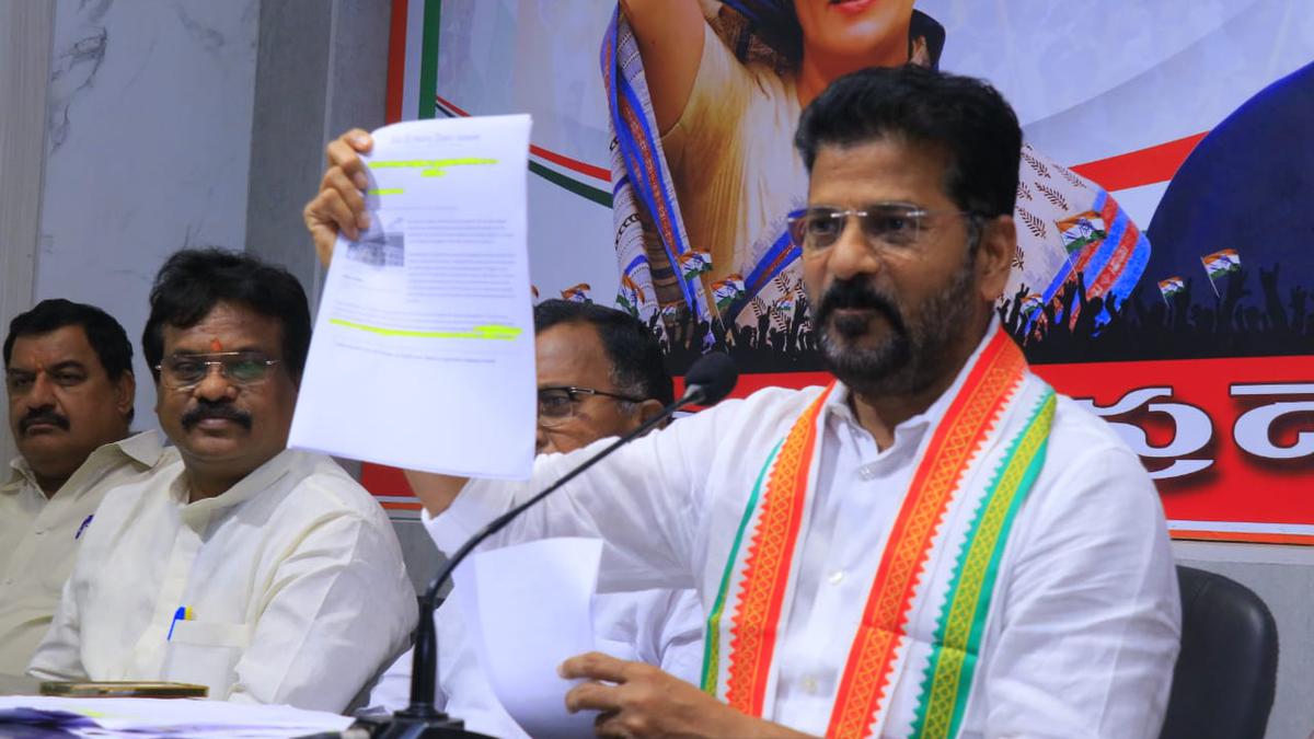 dharaniownedbyfirmwithforeignplayers:revanthreddy