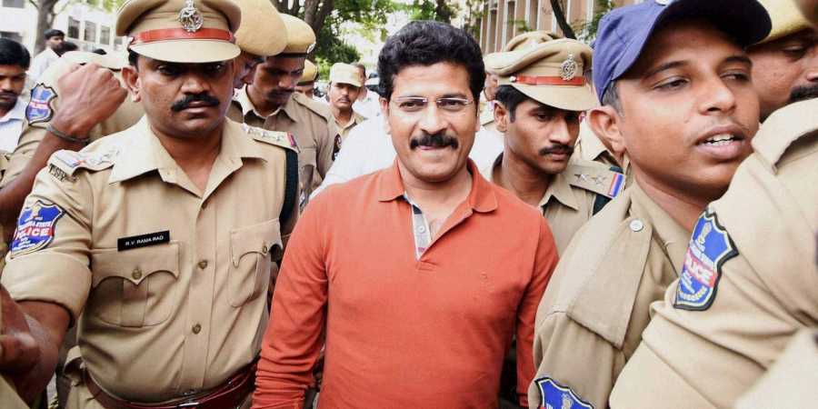 Image result for revanth reddy arrest