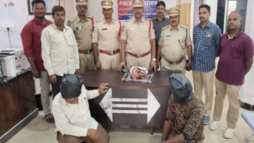 Two held with deer meat and horns in Tolichowki