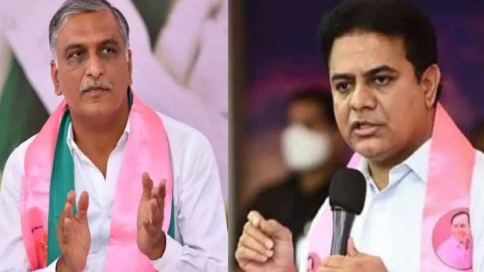 KTR, Harish Rao pay tributes to Mahatma Gandhi on Death Anniversary