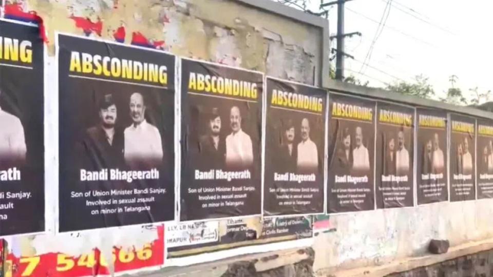 missingpostersonbandisanjay?ssonsurfaceacrosshyderabad
