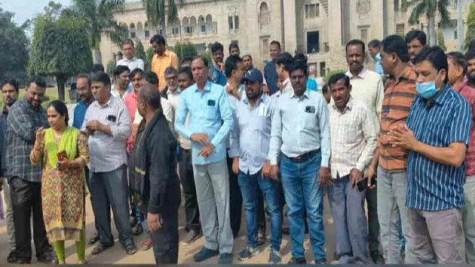 Osmania University non teaching staff Appeals CM Revanth to regularise jobs