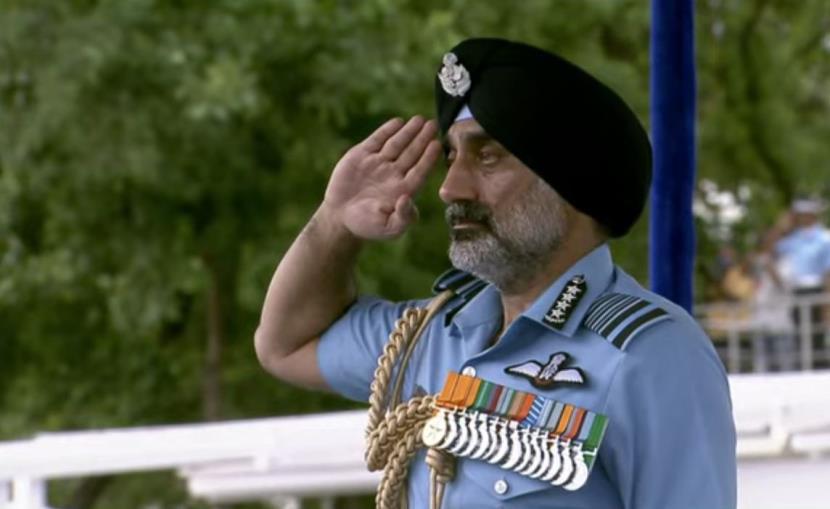 IAF Chief AP Singh reviews Combined Graduation Parade in Hyderabad