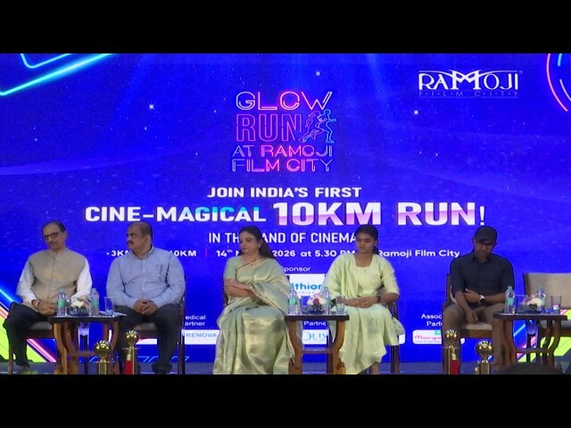 India’s First Cine-magical ‘Glow Run’ at Ramoji Film City on March 14