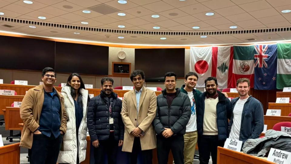 CM Revanth Interacts with Indian Students in Harvard Business School