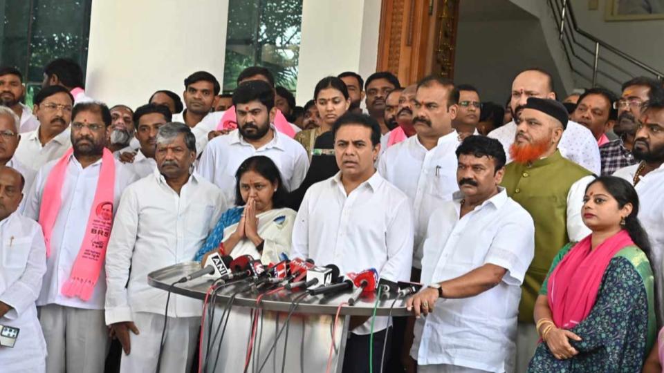 Jubilee Hills election battle between development and anarchy, says KTR