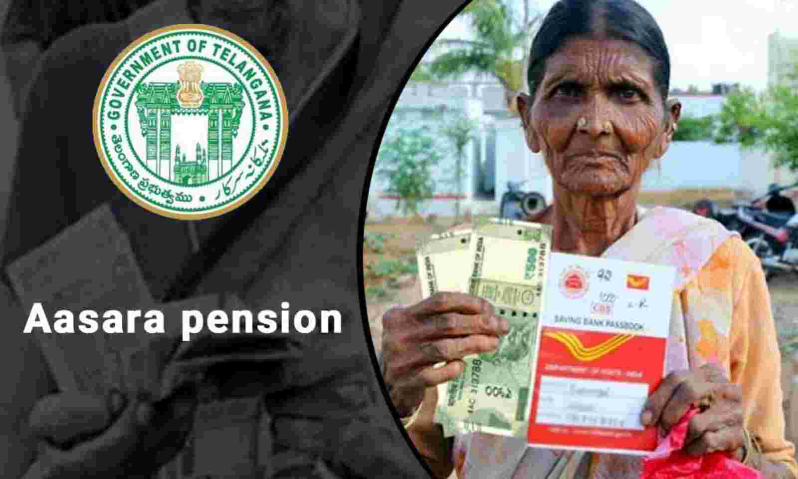 Telangana govt to issue 10 lakh new Aasara pensions from August 15
