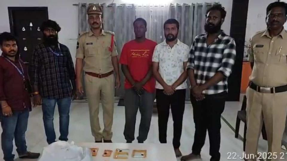 Hyderabad police bust international drug racket, 3 held