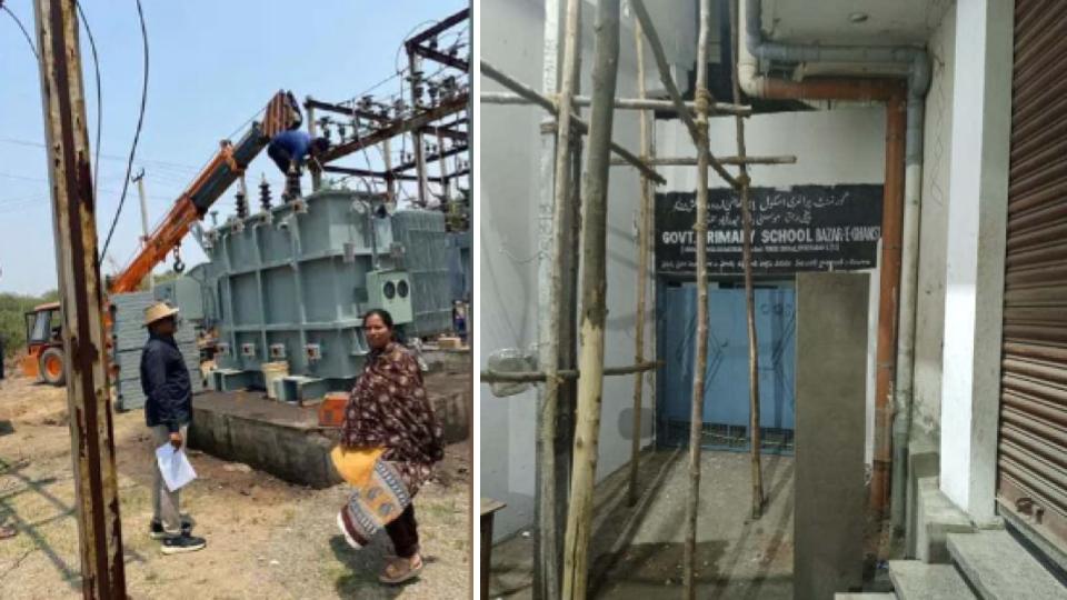 Moosa Bowli school raises alarm over transformer installed near entrance