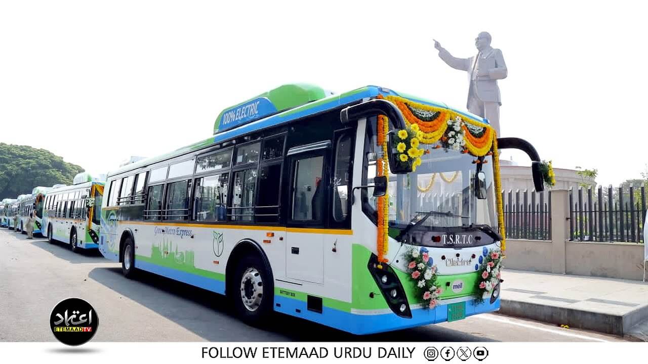 TGSRTC inducts 65 new electric buses into fleet in Hyderabad