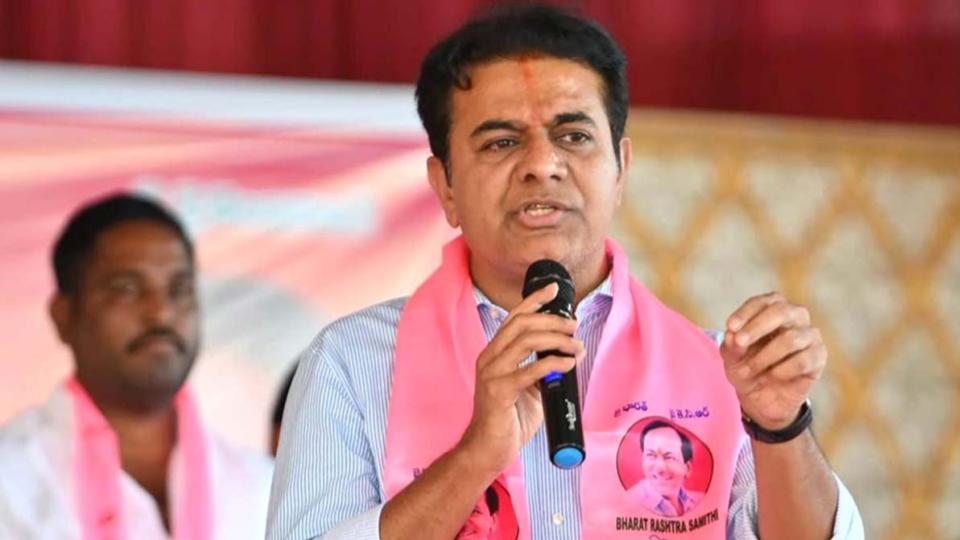 KT Rama Rao slams Congress govt for scraping insurance for private drivers