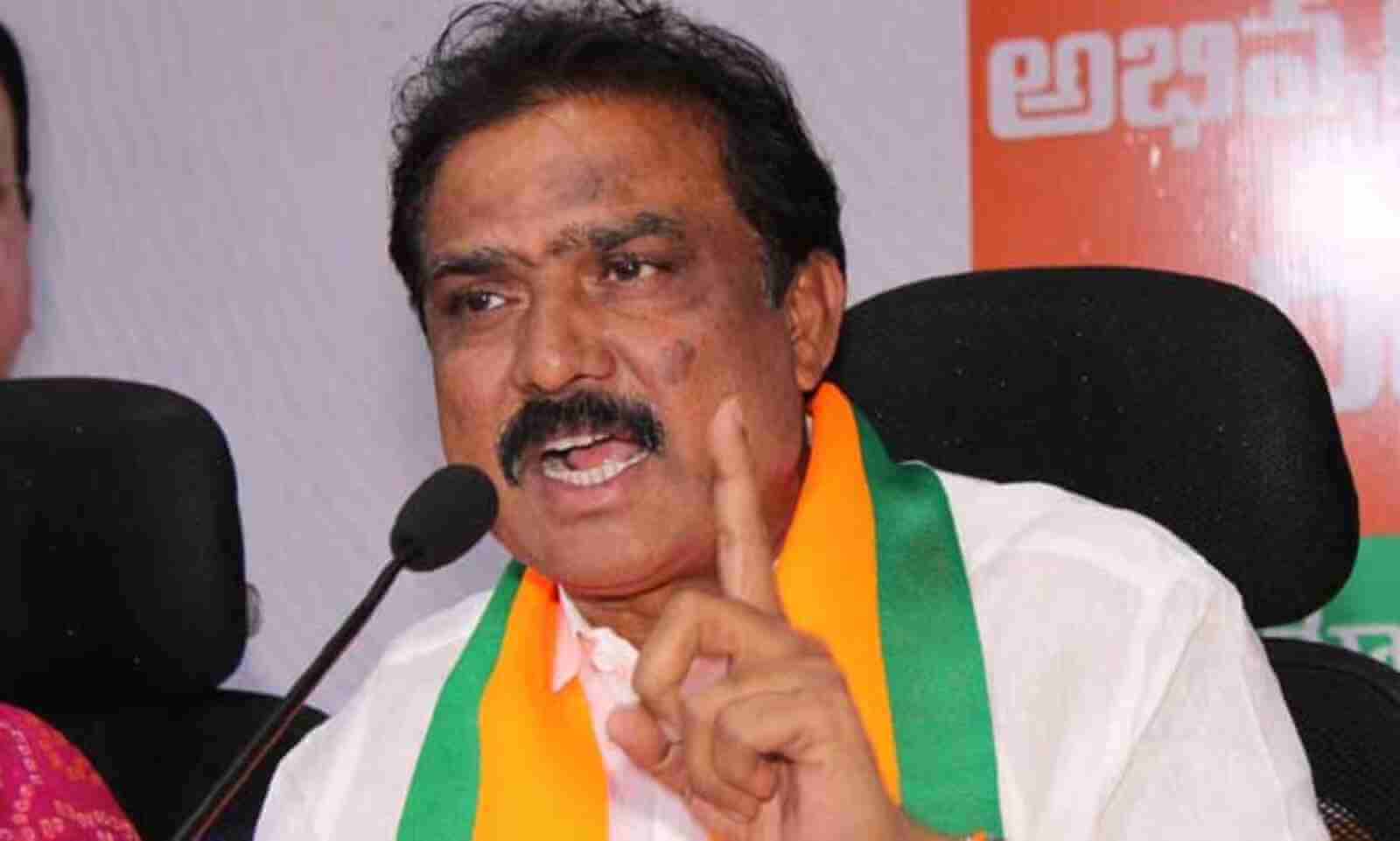 bjpmlapayalshankaraccusedcongressofbetrayingbackwardclassesintelangana