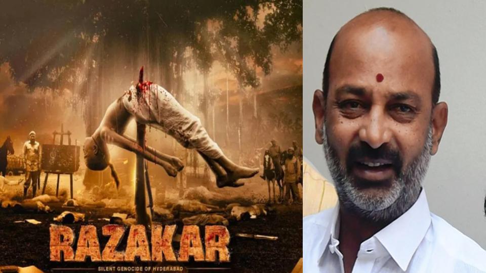 Bandi Sanjay urges Telangana govt to make Razakar movie tax-free