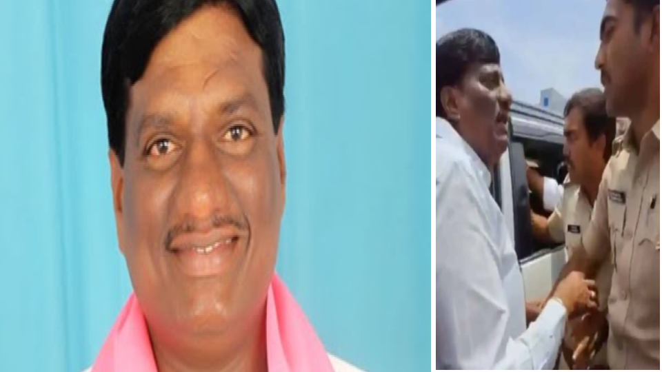 Former BRS MLA detained on way to farmers’ protest in Vikarabad