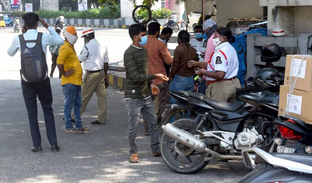 In Hyderabad, 1.54 lakh people fined for triple riding, wrong side driving