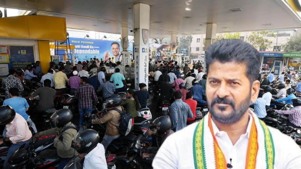 CM Revanth Reddy to Review Fuel Supply Situation Amid Panic