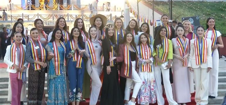 Miss World contestants visit Telangana’s Buddhavanam on Buddha Purnima