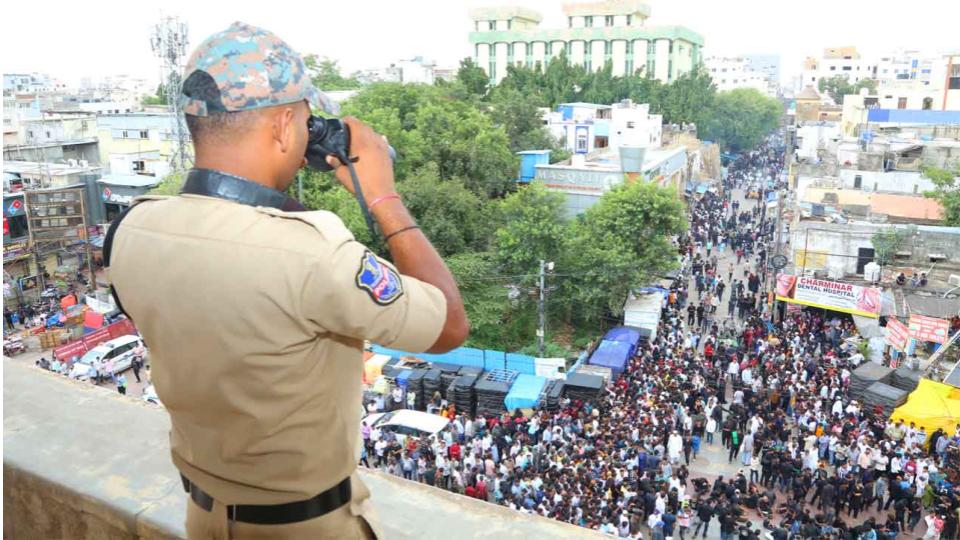 Over 3,000 police deployed for Milad-un-Nabi procession in Hyderabad