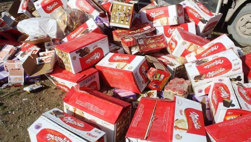 Expired food products worth Rs 70,000 found at Swetha hotel in Karimnagar