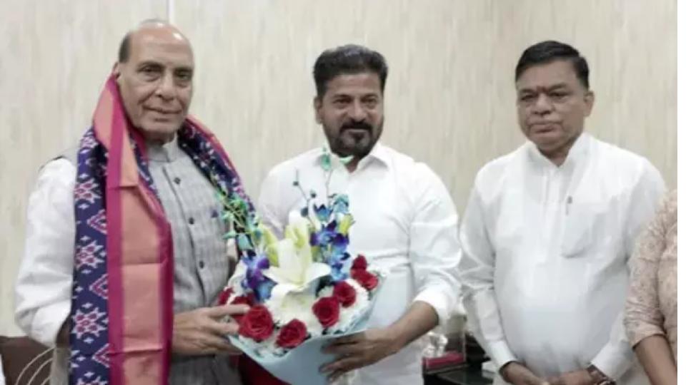Revanth Reddy seeks defence land for Gandhi Sarovar Project