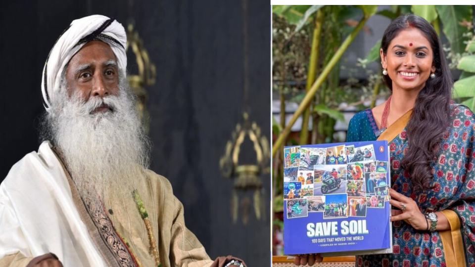 Book On Sadhguru’s 100-Day Global Save Soil Launched in Hyderabad