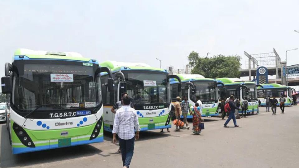 RTC strike disrupts transport across Telangana, losses mount