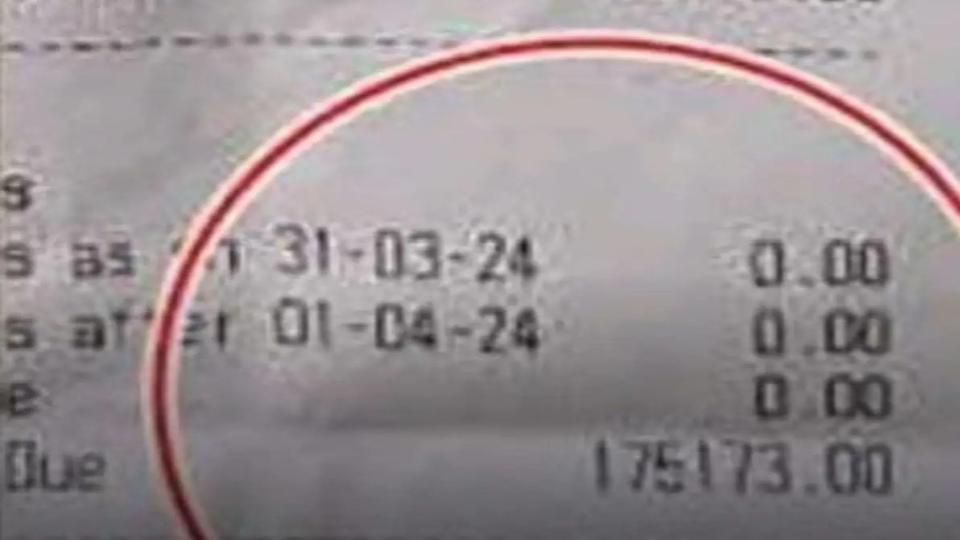 domesticconsumerreceivesrs175173powerbillformarchinmalkajgiri