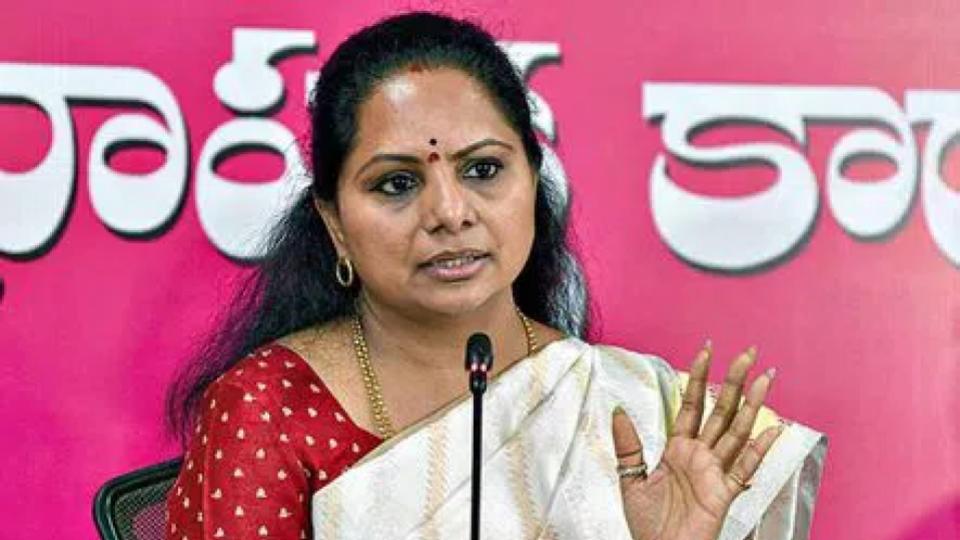 Kavitha resigns from BRS, MLC post