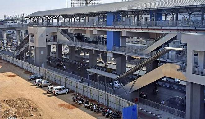 modernparkingfacilitiesatallmetrostationsinhyderabad