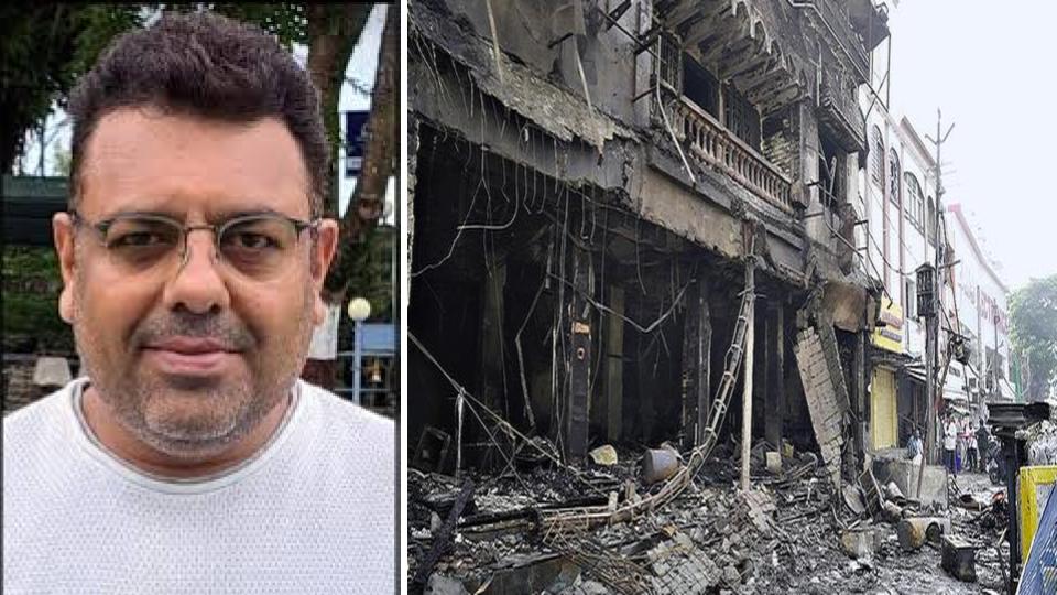 Gomati Electronics owner dies due to severe burns  