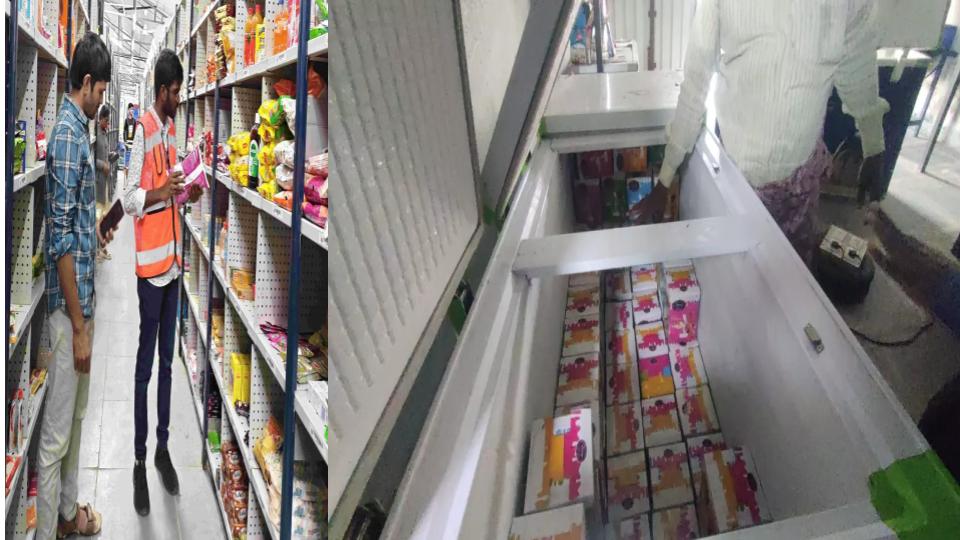 Telangana Food Safety Dept Inspects Ware houses of E-Commerce