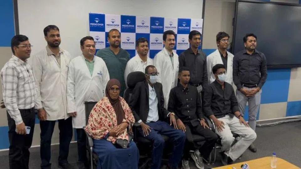 Somalia patient undergoes living related liver transplant surgery in Hyderabad