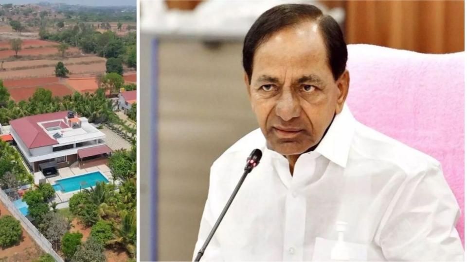 Land Survey Begins Near KCR’s Farmhouse At Erravalli