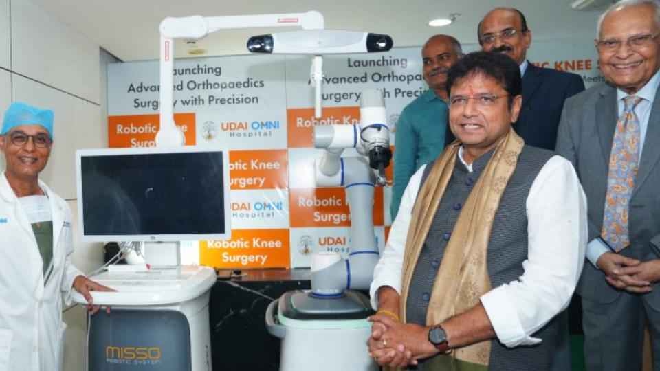 Udai Omni Hospital launches Misso robotic system in Hyderabad