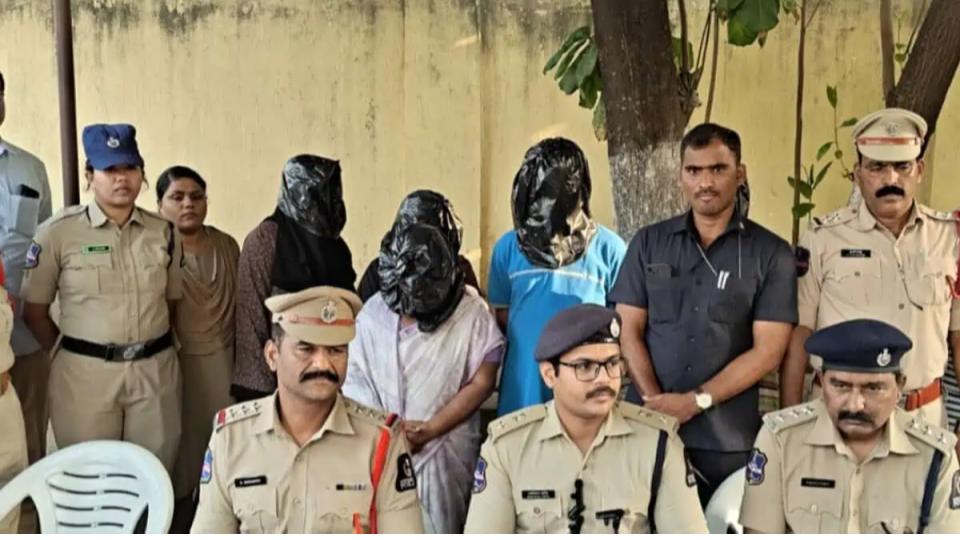 hyderabadpolicebustchildtraffickingracketrescuefiveyroldgirl