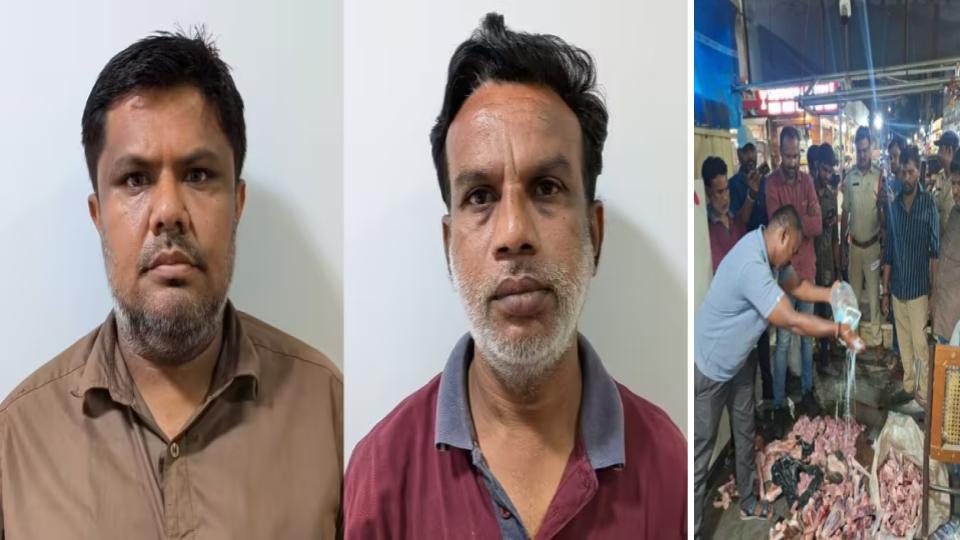 Two Arrested For Mixing Beef With Mutton in Mallepally