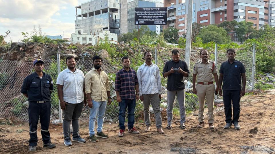 HYDRAA protects Rs 1,000 cr land from encroachment in Hitex