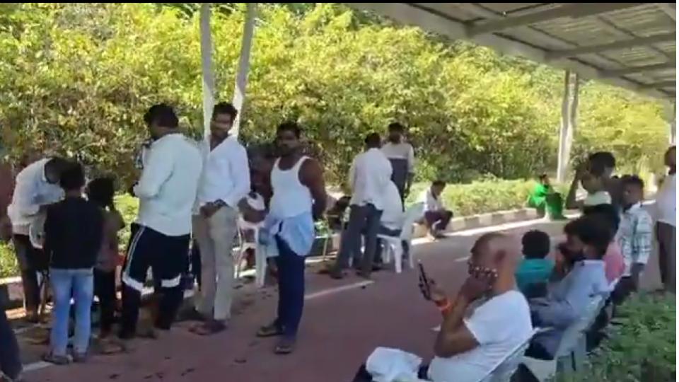 Video of Death Rituals Performed on Cycling Track in Hyderabad