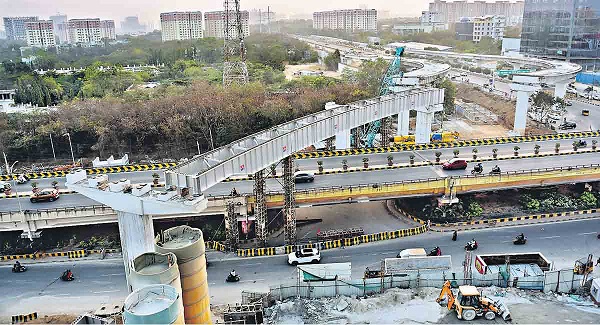 ghmcgetsanotherengineeringachievementinstallslongestspanonflyover18metersabovetheground