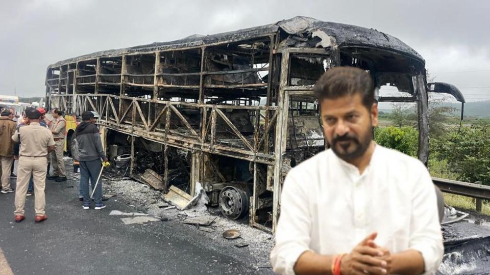 CM Revanth Reddy Holds Emergency Review on Kurnool Bus Tragedy