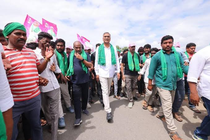 Harish Rao demands white paper on water stocks, drought relief funds