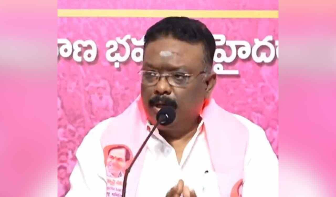 CM Revanth Reddy destroying Telangana, says BRS MLC Dasoju Sravan