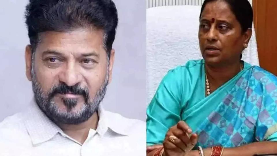 CM Revanth Urges High Command to take disciplinary action against Surekha