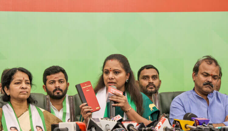 Congress’ caste census in Telangana is flawed, says Kavitha; warns of rail roko on July 17