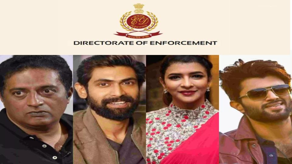 ED books 29 celebrities for promoting betting apps in Telangana