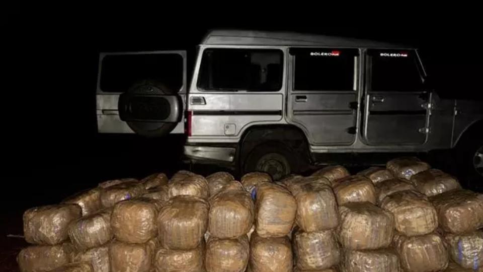 Excise Officials Seize 365 Kg Ganja in Khammam