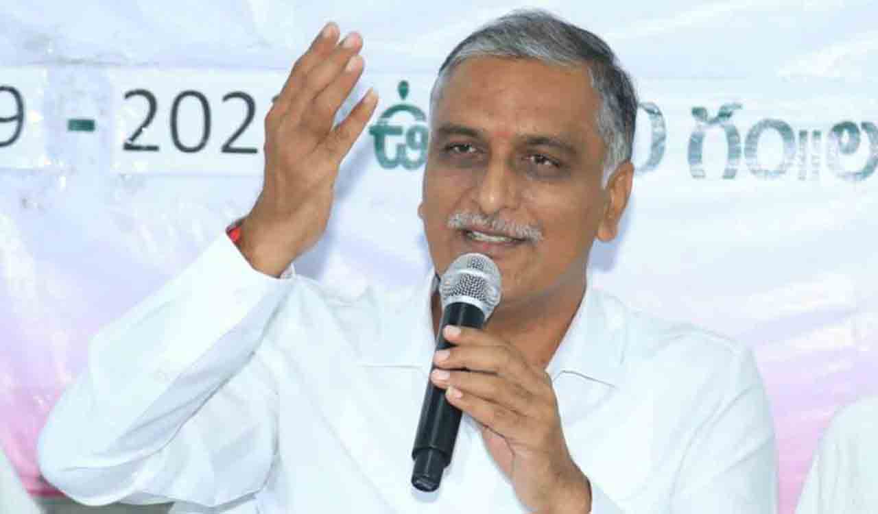 Congress govt conspiring to cut Rythu Bharosa for Yasangi, says Harish Rao