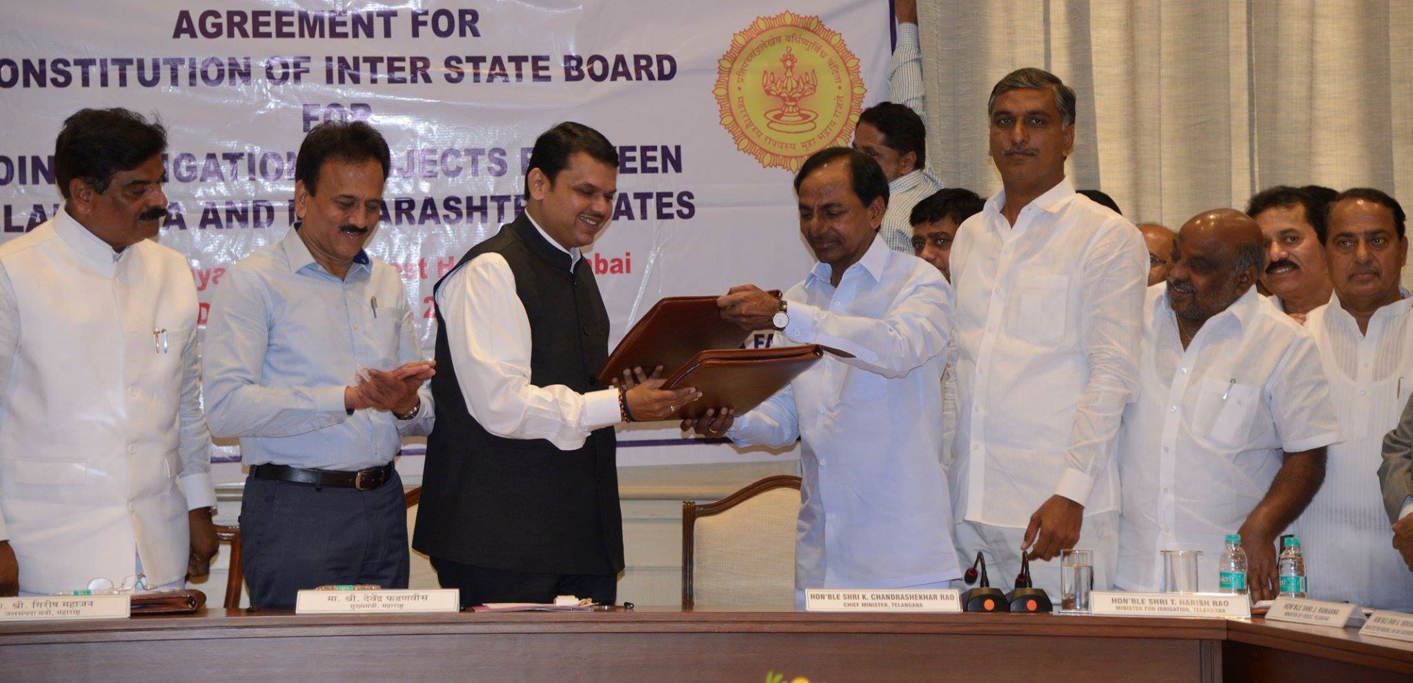 telanganamaharashtrainkhistoricirrigationpact