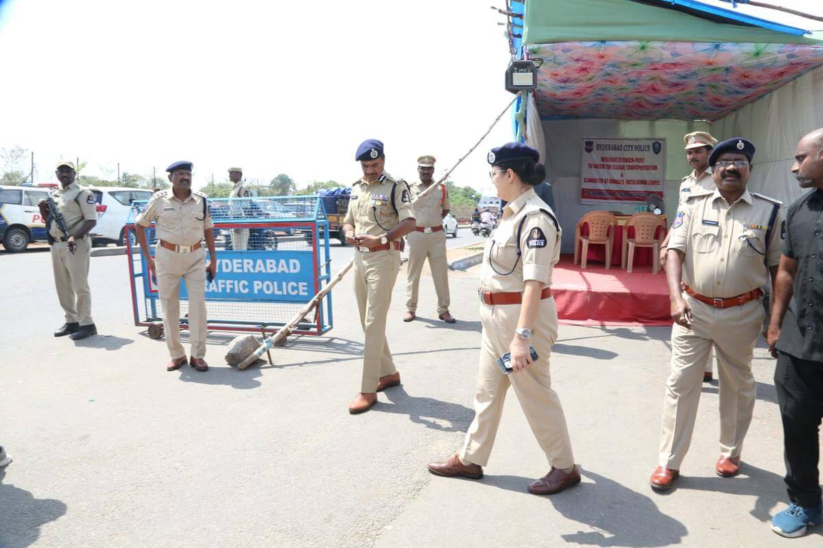 telanganadgpreviewsbakridsecurityarrangementsacrossstate