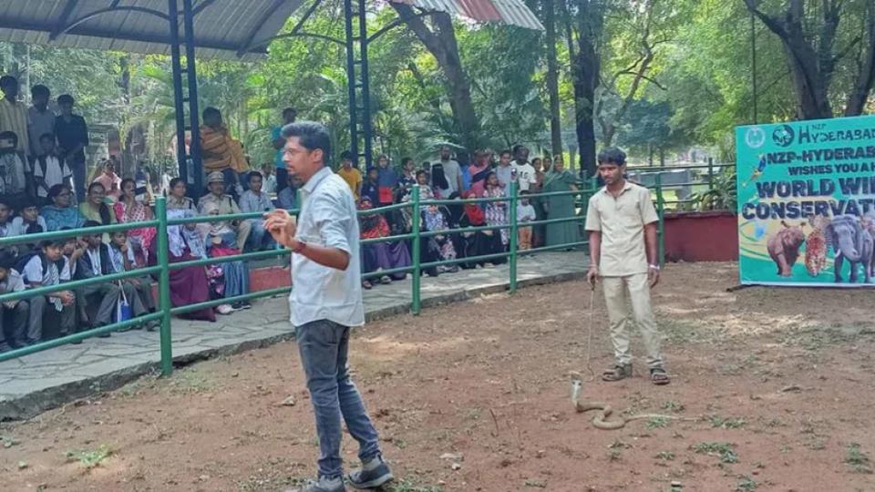 schoolstudentsparticipateinworldwildlifeconservationdayatnehruzoopark